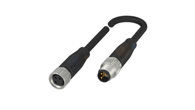 BALLUFF Female 4 way Straight to Male 4 way Straight Sensor Actuator Cable, 1.5 m | BCC02R8