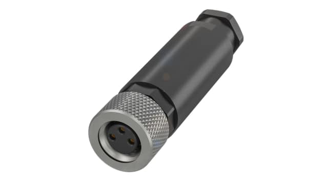 BALLUFF Circular Connector, 3 Contacts, Cable, M8 Connector, Socket, Female, IP67, BCC06Z1 Series | BCC06Z1