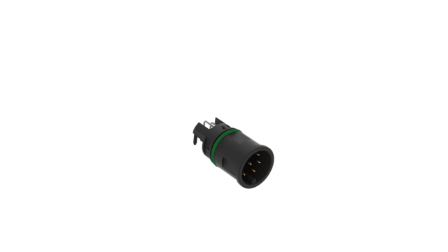 ERNI Circular Connector, 8 Contacts, Front, M12 Connector, Plug, Male, IP65, IP67, M12 Series | 225291 / 225291-E