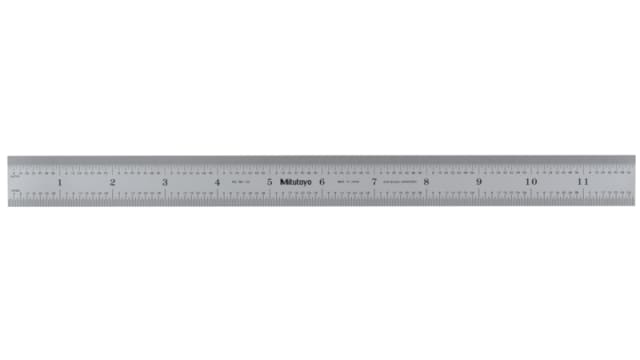 Mitutoyo 300 mm Steel Ruler Imperial, Metric | 182-125
