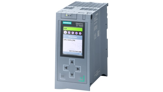 Siemens SIMATIC S7-1500T Series PLC CPU for Use with SIMATIC S7-1500 Series, CPU Output, 20-Input | 6ES7515-2TM01-0AB0