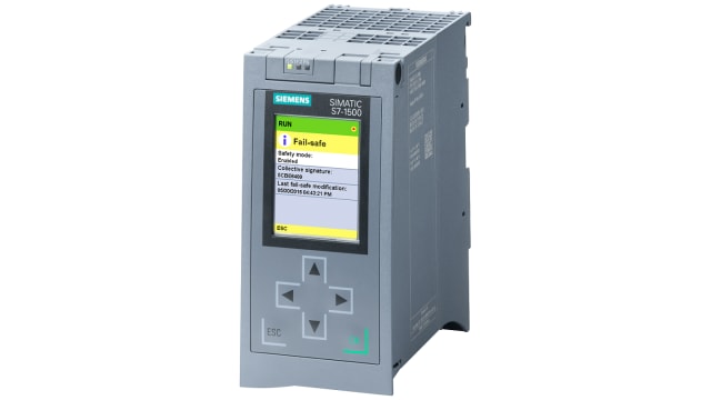 Siemens SIMATIC S7-1500T Series PLC CPU for Use with SIMATIC S7-1500 Series, CPU Output, 20-Input | 6ES7515-2UM01-0AB0