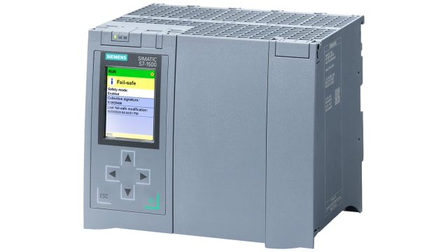 Siemens SIMATIC S7-1500TF Series PLC CPU for Use with SIMATIC S7-1500 Series, CPU Output, 20-Input | 6ES7518-4UP00-0AB0