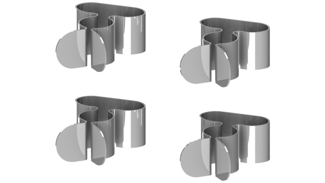 Siemens Silver Aluminium C-clip, 12mm Max. Bundle | 3LD9228-1G