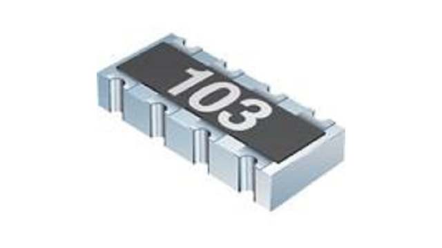 Bourns, CAY16 200 kΩ 1 % ISOL Resistor Array, 4 Resistors, 0.25 W total, 1206, Convex | CAY16A-204J4LF