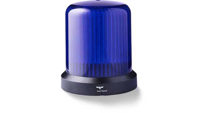 AUER Signal RDM Series Blue Dimming, Flashing, Pulsating, Rotating, Steady, Strobe Beacon, 24 V ac/dc, Horizontal, Tube | 850515405