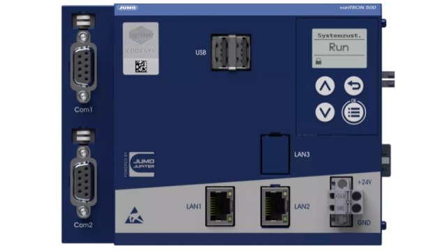 Jumo variTRON 500, Industrial Computer, 25W, Programmable Controller CPU 800 MHz, 4 | 705002/2210-9-00-00-00-36/224,281