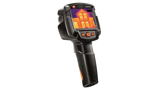 Testo 872s USB Micro-B Thermal Imaging Camera, 0 → +650 °C, -30 → +100 °C, 320 x 240pixel Detector | 0560 8725