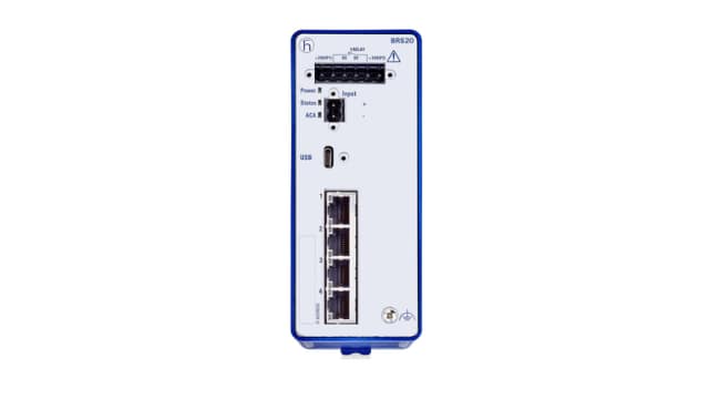 Hirschmann Managed Switch 4 Port Ethernet Switch | BRS20-04009999-STCY99HHSESXX.X.XX