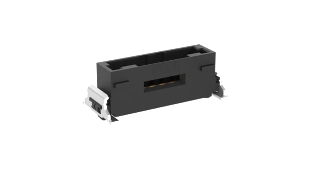 ERNI MiniBridge Series Vertical Surface PCB Header, 8 Contact(s), 1.27 mm Pitch, 1 Row, Shrouded | 474818 / 474818-E