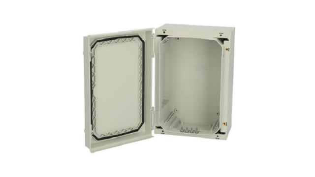 Fibox NEO PC 322215 G Series Light Grey Light Grey Lid Polycarbonate Enclosure, IP67, IP66, IK09 320 mm, 150 mm, 220 mm | NEO PC 322215 G