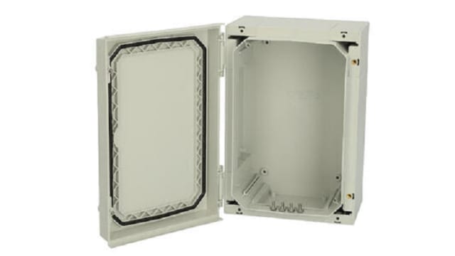 Fibox NEO ABS 322215 G Series Light Grey Light Grey Lid ABS Enclosure, IP66, IP67, IK08 320 mm, 150 mm, 220 mm | NEO ABS 322215 G