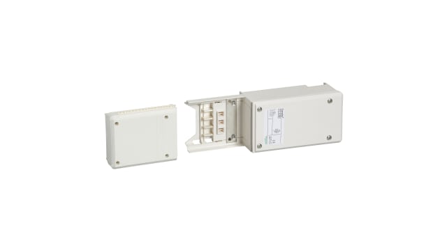 Schneider Electric Busbar End Feed Unit with Without Protection, Canalis Series | KNA63AB4
