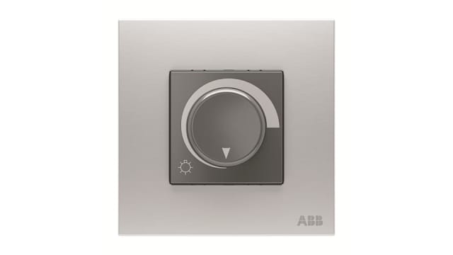 ABB 2 Way 1 Gang Rotary Dimmer Switch, 250 V, 40 W | 2CLA626039N1101