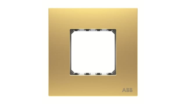 ABB Gold 1 Gang Frame | 2CLA627100N1701