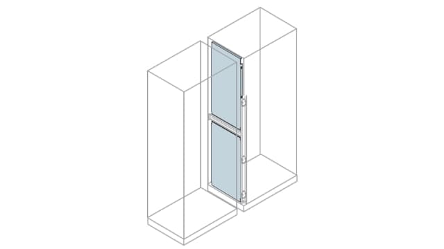 ABB IS2 Series Steel, 1800 mm H, 420 mm W, 500 mm L, for Use with IS2 Enclosures For Automation | EE1851