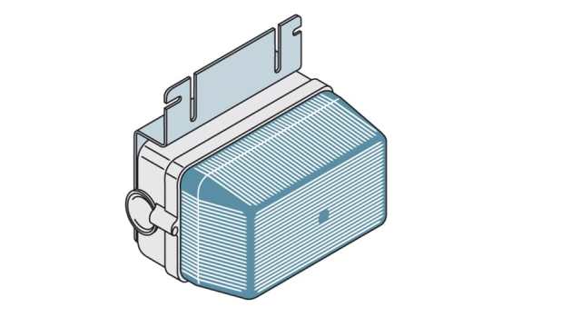 ABB Incandescent Ceiling Light Rear Panel Lamp Holder Surface - EV1048 | EV1048