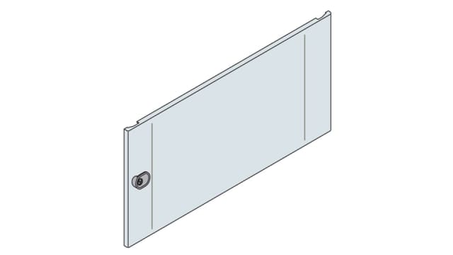 ABB IS2 Series Black RAL 7035 Light Grey Steel, 275 mm H, 778.4 mm W, 16 mm L, for Use with IS2 Enclosures For | EH3081K