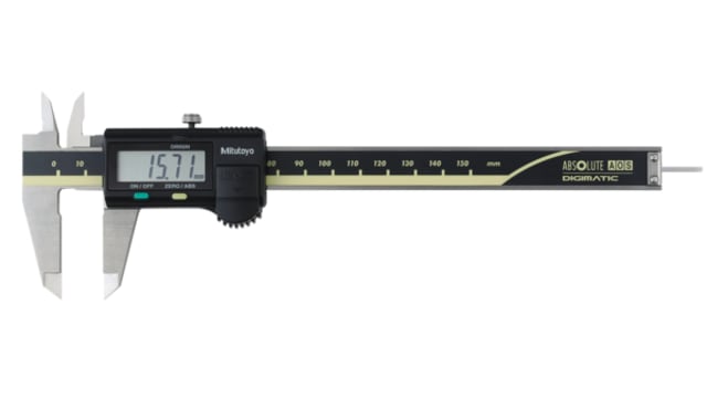 Mitutoyo Caliper 150 mm 0.01 mm Resolution Digital, Metric | 500-184-30