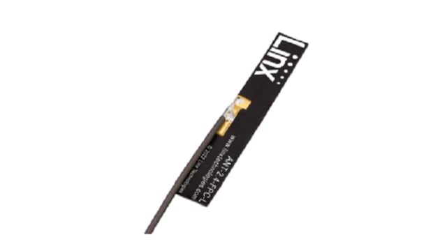 Linx ANT-2.4-FPC-LV100M4 PCB WiFi Antenna with MHF4 Connector, ISM Band | ANT-2.4-FPC-LV100M4