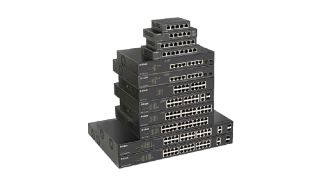D-Link 5-Port Gigabit PoE-Powered Smart Managed Switch, Smart 5 Port Gigabit Switch With PoE | DGS-1100-05PDV2