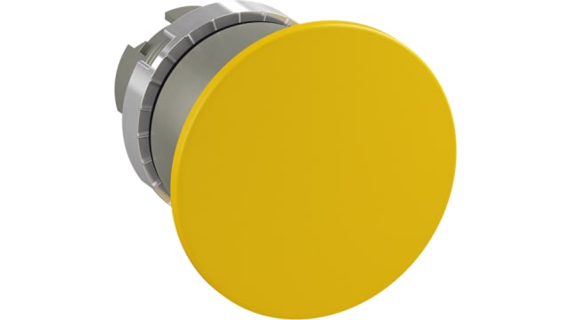 ABB 1SFA1 Series Yellow Momentary Push Button Switch, 40 mm Cutout, IP66 | 1SFA184043R9003