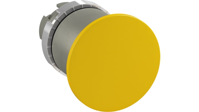 ABB 1SFA1 Series Yellow Pull Release Push Button Switch, 40 mm Cutout, IP66 | 1SFA184063R9003