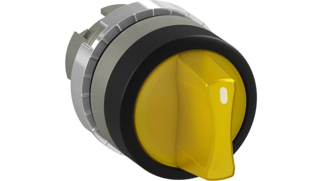 ABB 1SFA1 Series Yellow Maintained Push Button Switch, IP66 | 1SFA184593R9103