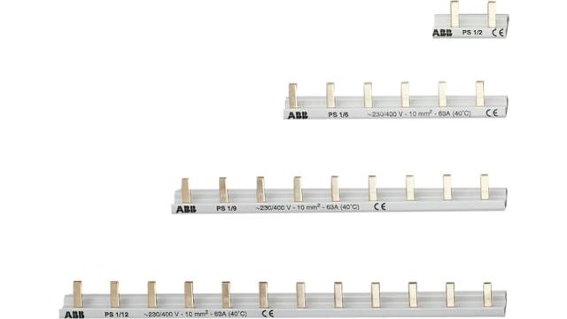 ABB Busbars and Accessories (IEC Range) Busbar for use with Miniature Circuit Breaker | 2CDL701302R0320