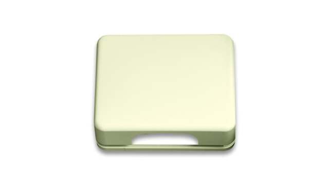 ABB White 1 Gang Plastic Cover Plate | 2CKA001710A2470