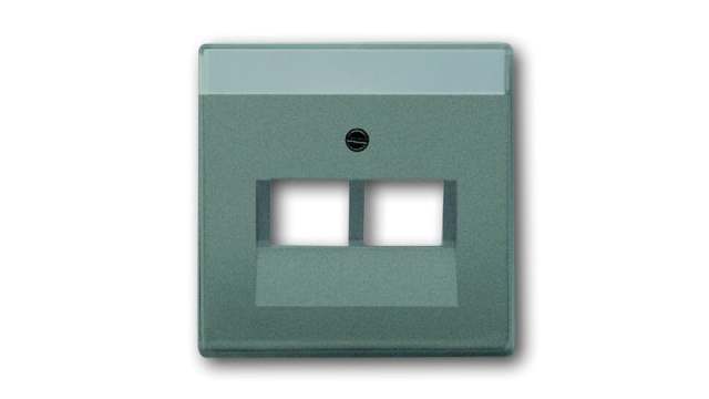 ABB 2CKA Series, RJ45 Cover Plate Flush | 2CKA001710A3853