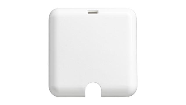 ABB White 1 Gang Plastic Outlet Plate | 2CKA001712A0165