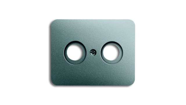 ABB 2CKA Series, TV Aerial Cover Plate Flush | 2CKA001724A2796