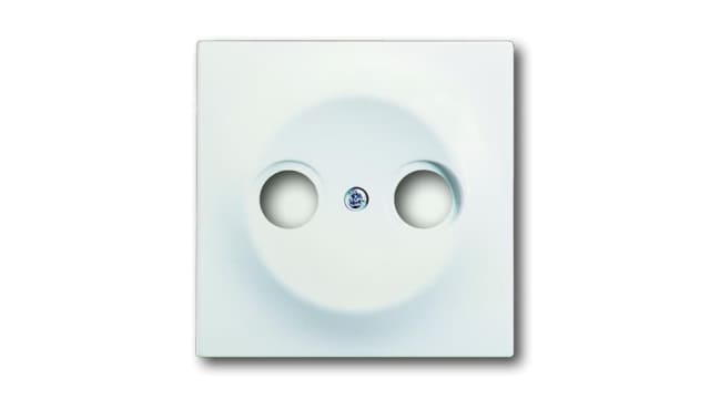 ABB 2CKA Series, TV Aerial Cover Plate Flush | 2CKA001753A0168