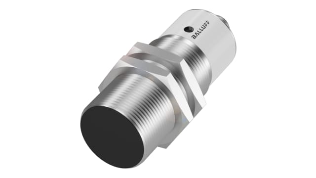 BALLUFF Inductive Threaded Barrel Proximity Sensor, M30, 12 mm Detection, PNP NO, 10 → 30 V dc | BES01EA