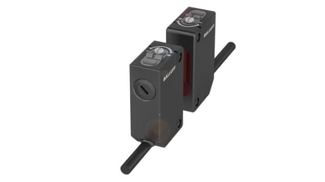 BALLUFF Through Beam Photoelectric Sensor, Block Sensor, 20 m Detection Range | BOS02AW