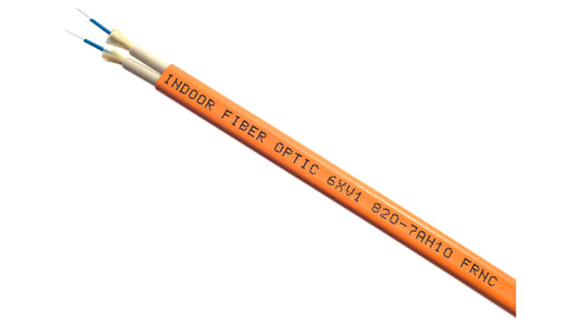 Siemens OM1 OM1 Multimode Fibre Optic Cable, 900 μm, Orange, 20 m | 6XV18207BN20