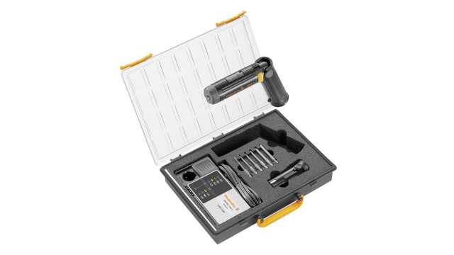 Weidmüller Mains-Operated Torque Screwdriver Torque Screwdriver, 0.3 to 3 Nm, 1/4 in DIN 3126 Drive | 9007480000