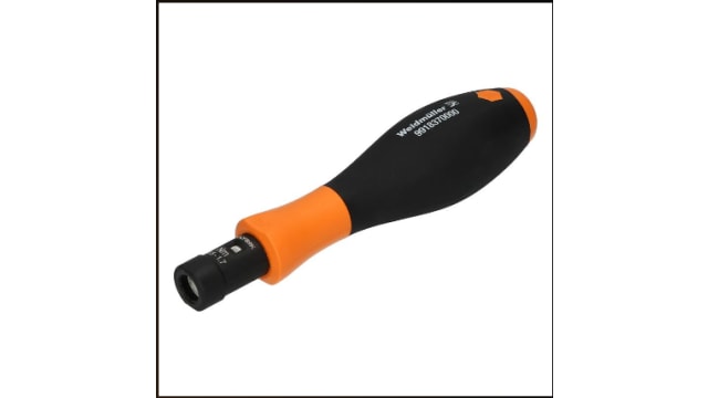 Weidmüller Torque Screwdriver Torque Screwdriver, 0.5 to 1.7 Nm, ± 6 % rgd Accuracy | 9918370000