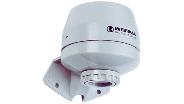 Werma 119 Series Buzzer, 230 V, 80dB at 1 m, IP65, AC, 2-Tone | 119.483.28