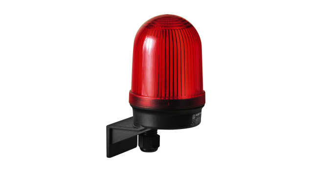 Werma 213 Series Red Continuous lighting Beacon, 12 → 230 V, Wall Mount, Filament Bulb, IP65 | 213.100.00