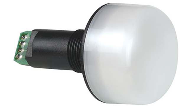 Werma 239 Series Blue, Green, Red, White, Yellow Continuous lighting Beacon, 24 V, Built-in Mounting, LED Bulb | 239.482.55