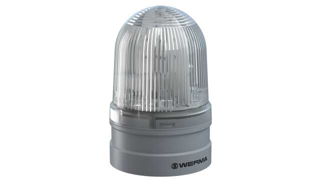 Werma 261 Series Clear Rotating Light Module, 12 → 24 V, Multiple, LED Bulb | 261.440.70