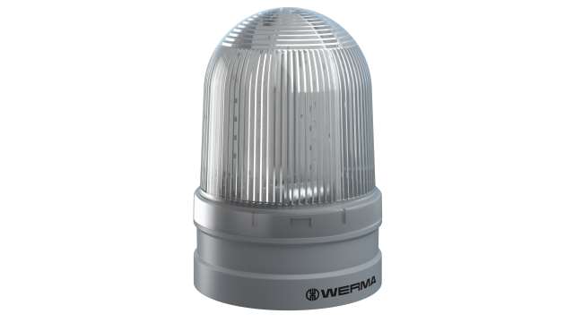 Werma 262 Series Clear Rotating Light Module, 115 → 230 V, Multiple, Xenon Bulb | 262.440.60