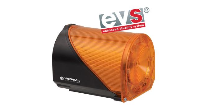 Werma 444 Series Yellow Sounder Beacon, 115 V, IP65, Base Mount, Wall Mount, 98dB at 1 Metre | 444.310.67