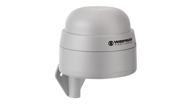 Werma 575 Series Horn, 24 V, 105dB at 1 m, IP65, AC/DC, Single-Tone | 575.000.75