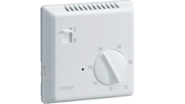 Hager 25513 Thermostat, 8 A, 230 V | 25513