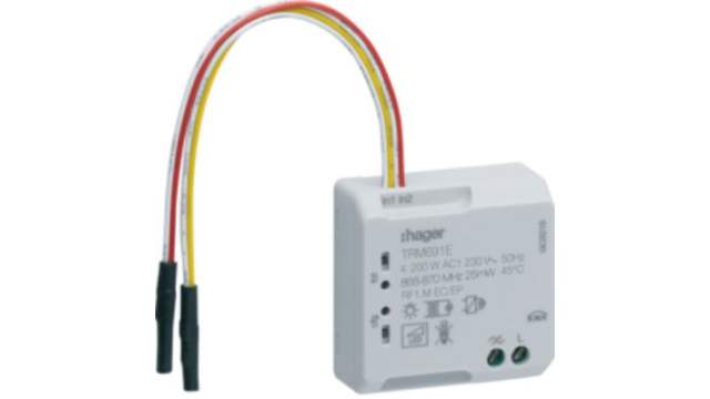 Hager Dimming Controller 850 mA, 230 V, 200 W | TRM691E