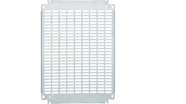 Hager Stainless Steel Mounting Plate, 343 mm W, 480 mm L for Use with Enclosure | FL475A