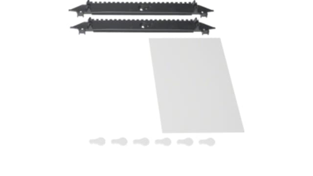 Hager Steel Back Plate, 355 mm W, 250 mm L for Use with Enclosure | GS118D